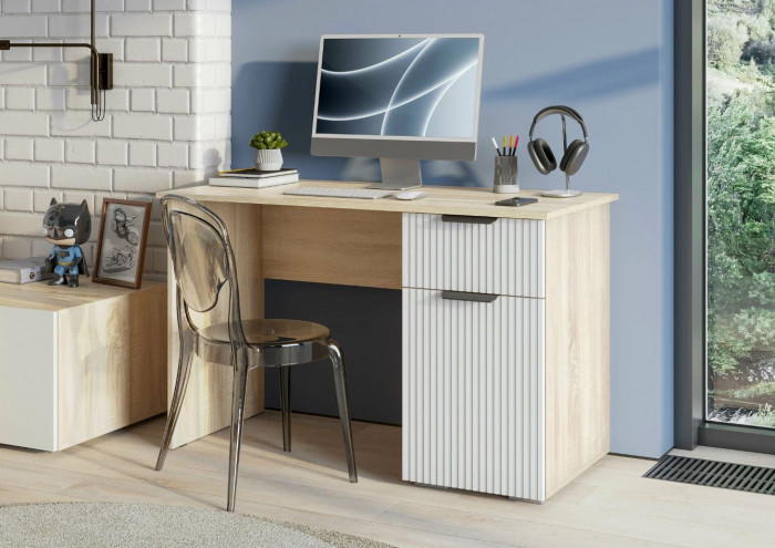 мс Норд СТП03-1200 дуб сонома/Норд Line софт пломбир