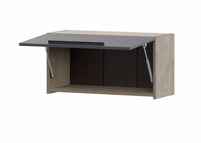 КГ Этна Шкаф навесной барный 700 Софт Графит