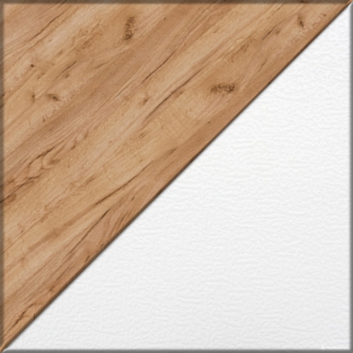 Лидер-8 Шкаф МД 20Б + Шкаф МД 20Б + Тумба МД 3.19, цвет белый шагрень/крафт золото, ШхГхВ 200х37,5х190 см., НЕ универсальная сборка