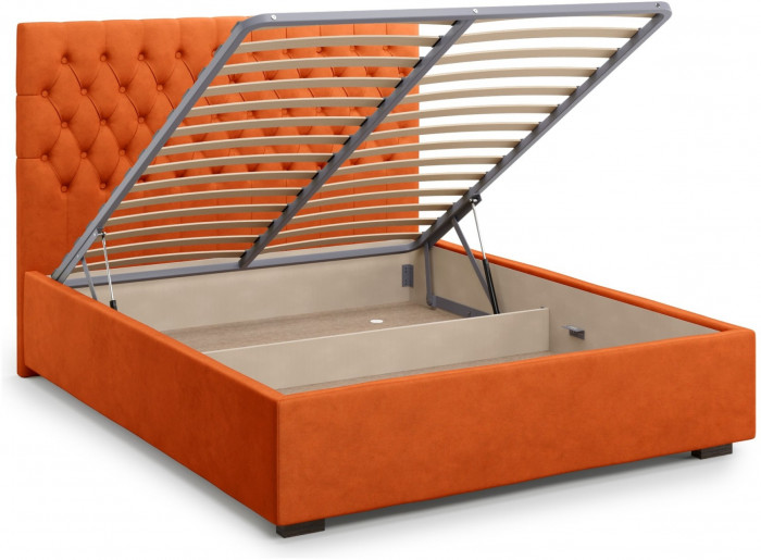 Кровать Nemi 160 с подъемным механизмом, Velutto 27