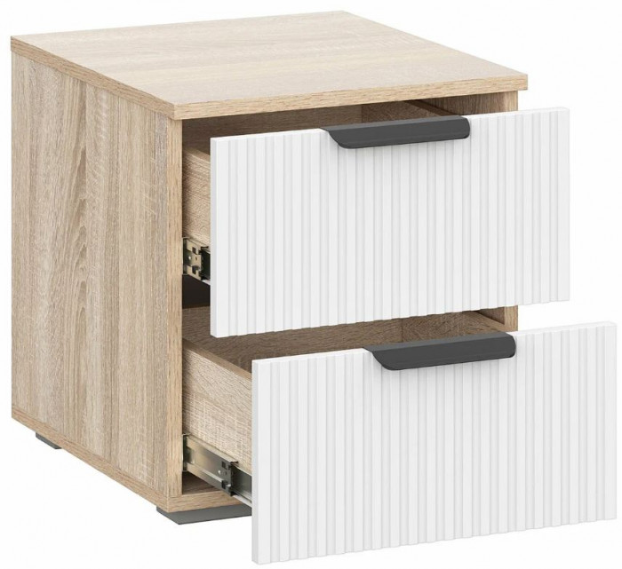 мс Норд Т01-400 дуб сонома/Норд Line софт пломбир