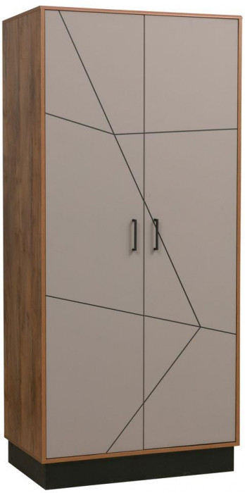 Шкаф для одежды Гамма 54.03 Таксония/Грэй