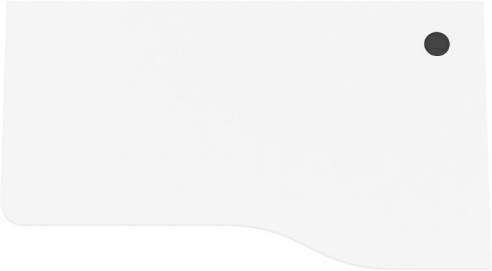 письменный стол С-МД-1-04, венге/белый шагрень