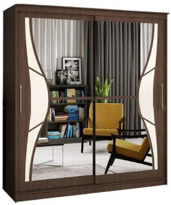 Шкаф-купе Элегант 1 2000 (Дуб Сонома)