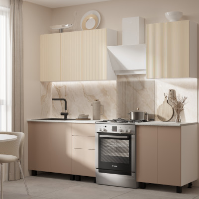 Кухня 1,8 Мыло Ф01/Рейка Ф03