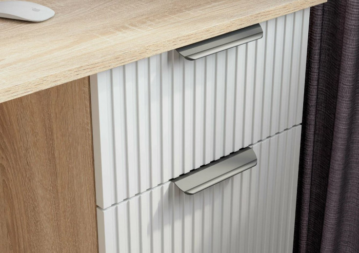 мс Норд Т03-1200 дуб сонома/Норд Line софт пломбир