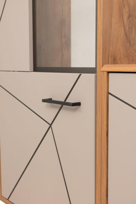 Шкаф комбинированный Гамма 54.06 Таксония/Грэй