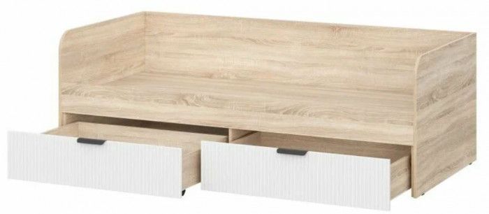 мс Норд КРД03-90 дуб сонома/Норд Line софт пломбир