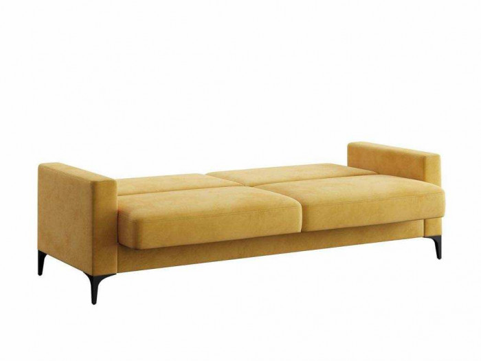 Диван-кровать Алекс 3Т модель 047 Геометрия 69/Ультра Мустард