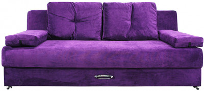 СПБ Диван-еврокнижка Амстердам мини люкс фиолетовый