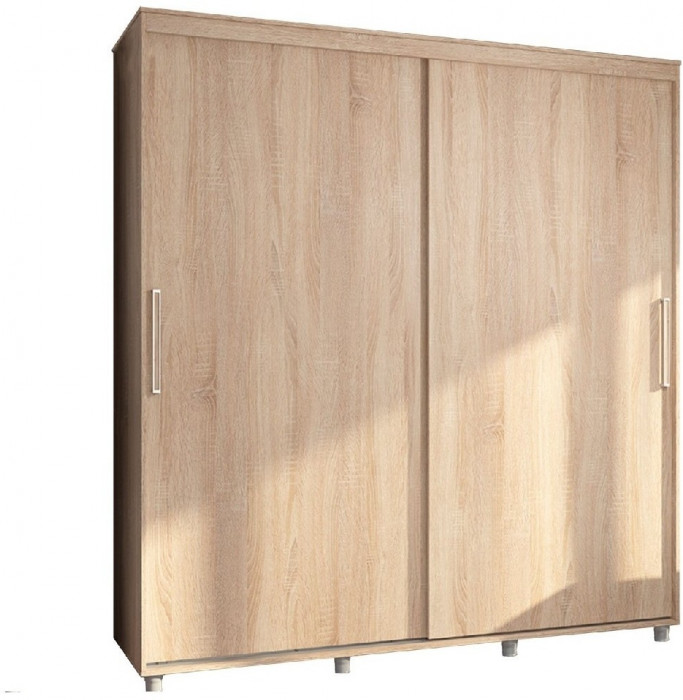 Шкаф-купе Комфорт 12 Прайм ЛДСП 2000 (Крафт белый)