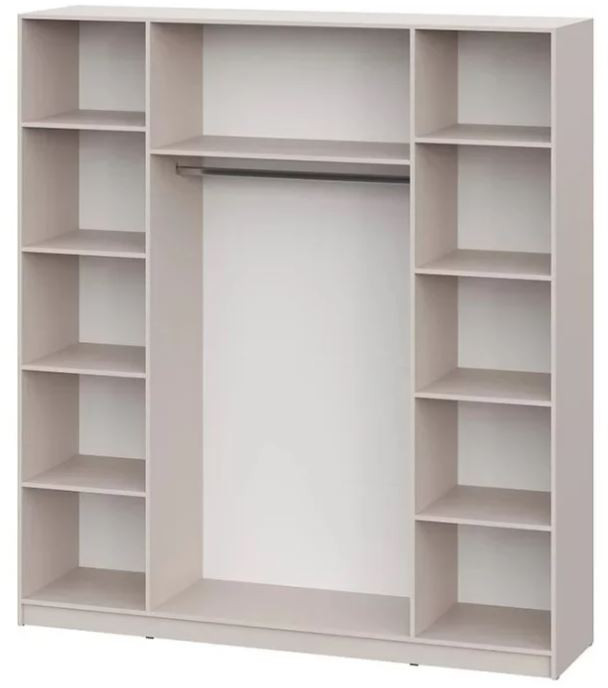 шкаф распашной Берген ШК-2000 кашемир/кашемир