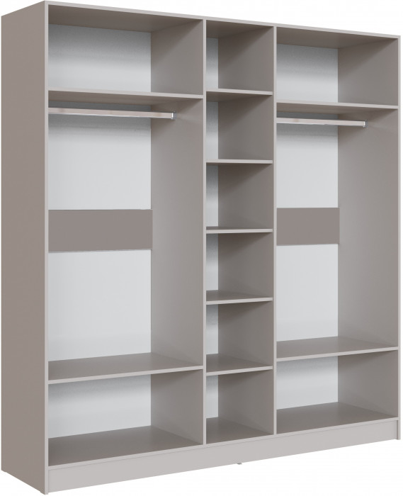 Шкаф Вегас 2000, Кашемир/Дуб крафт золотой