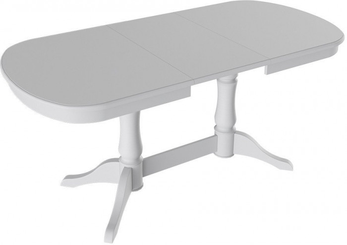 Стол обеденный Валенсия 1,8 (Белый матовый)