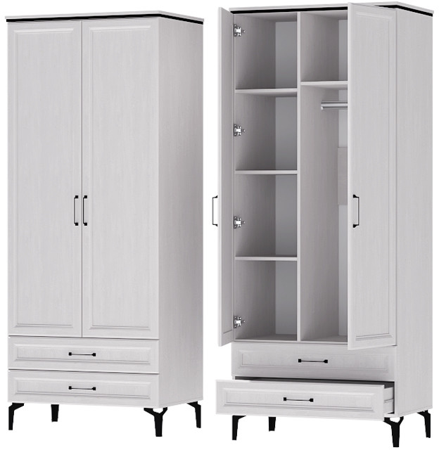 Модульная Гостиная Шарм, набор 2, Ясень Анкор Светлый