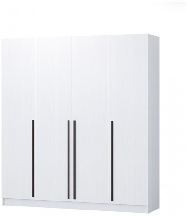 Шкаф Бастион ЛДСП 2,0 (Крафт золотой / Белый древесный)