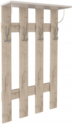 Вешалка ЯПВ-1 Ямайка, Крафт серый/Кашемир