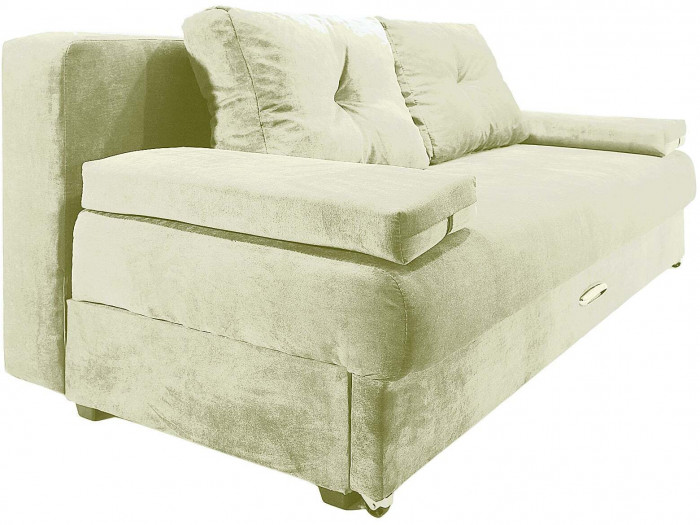 Диван-кровать Амстердам Мини Люкс, 150х195, еврокнижка, велюр, бежевый