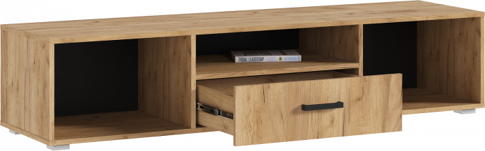 Нэнси NEW Тумба ТВ 1600 ЛДСП, Дуб Крафт/Дуб Крафт
