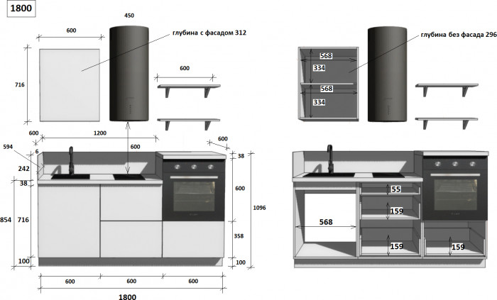 КГ 1800 Эмаль, Олива Арника РМ в.2