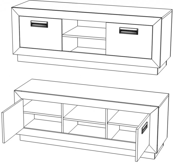 Тумба для медиатехники 
