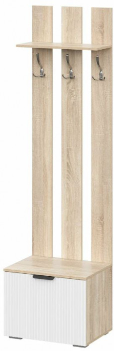 мс Норд ВШ03-600 дуб сонома/Норд Line софт пломбир