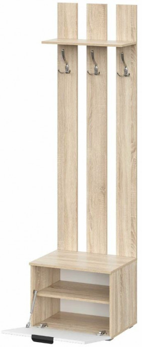 мс Норд ВШ03-600 дуб сонома/Норд Line софт пломбир