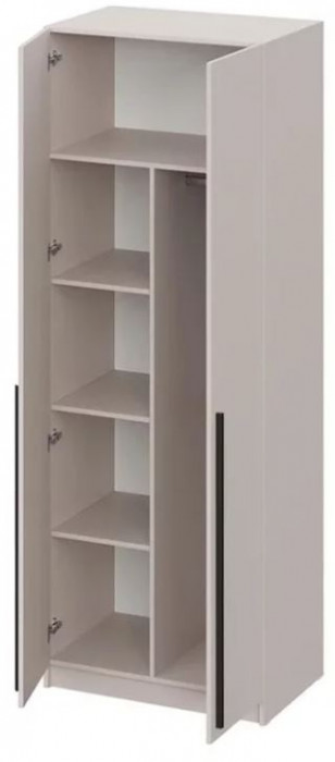 шкаф распашной Берген ШК-800 кашемир/кашемир