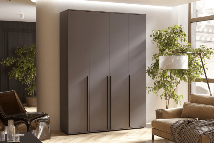 Норд Шкаф 4-х створчатый 1600 Дуб Крафт