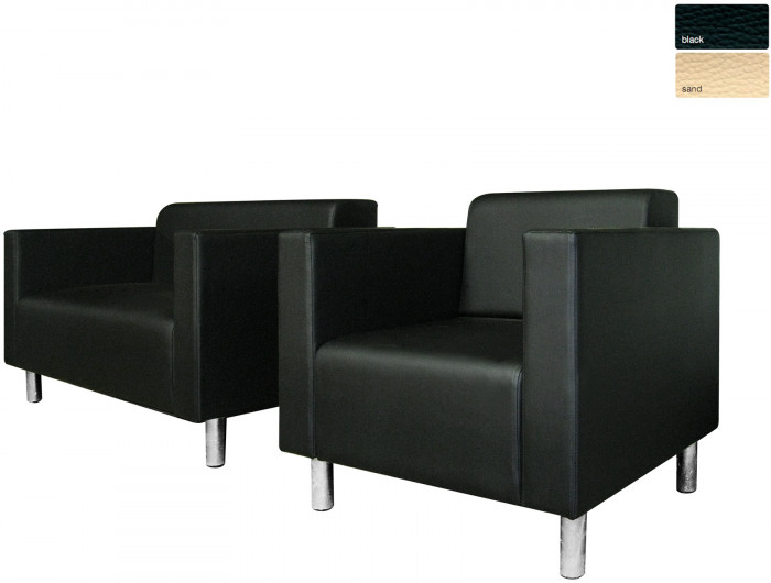 БЛЮЗ 2-х местный экокожа в ассортименте