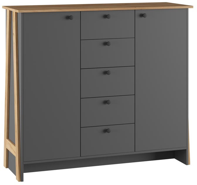 Тумба Теодора 2Д5Я, Графит