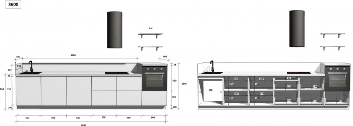 КГ 3600 ПВХ, Ежевика Арника РМ в.6
