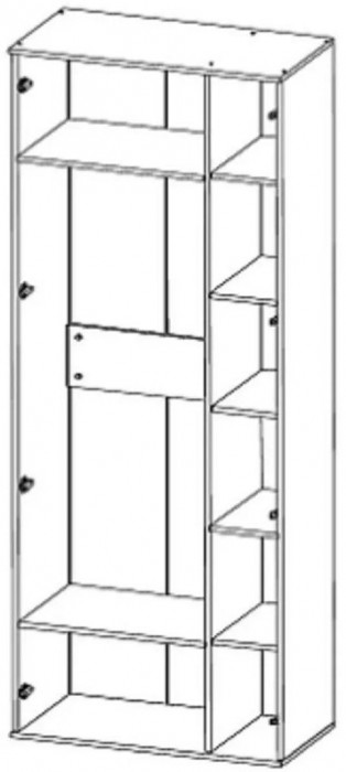 Спальня Бэль 2 Слоновая кость