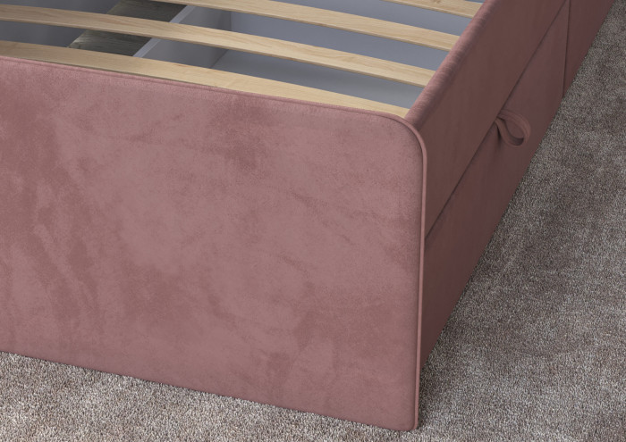 Кровать Тото 90х200, Микровелюр Zeekr-27
