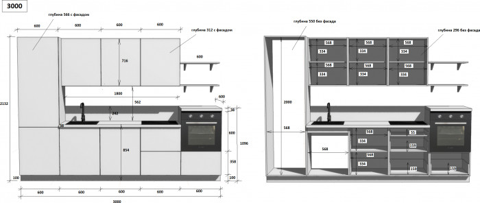 КГ 3000 ПВХ, Магнолия Арника РМ в.10