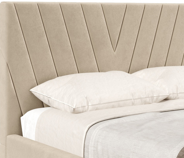 Кровать с подъёмным механизмом 1800 Палермо, бежевый