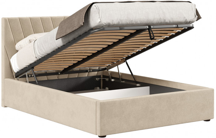 Кровать с подъёмным механизмом 1800 Палермо, бежевый