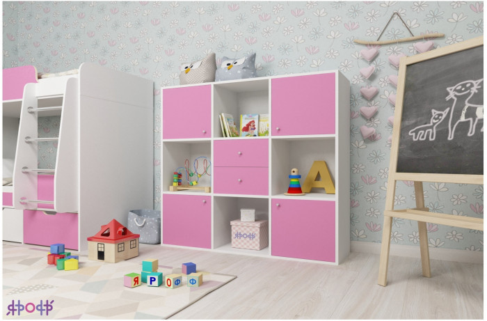 Стеллаж Джери (Ясень Анкор Темный/Винтерберг)