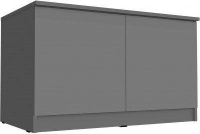 Челси Антресоль-тумба универсальная (Графит, Графит)