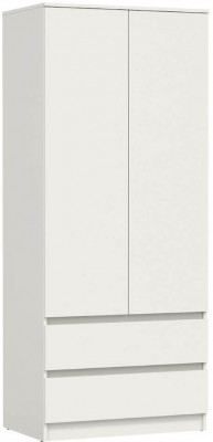 82.03 шкаф для одежды Берген Белый