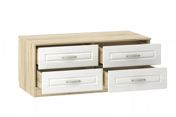 Гостиная Оливия 6 Дуб Сонома/белое дерево