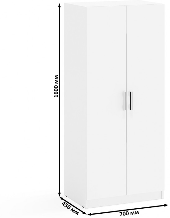 Три Шкафа С-МД-СК9Ш к компьютерному столу С-МД-СК9, белый шагрень