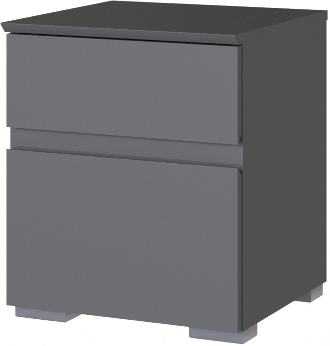 Модульная спальня Плейона, набор 1, Графит серый