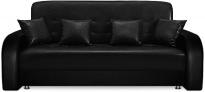 Диван Престиж 160х90 экокожа черная