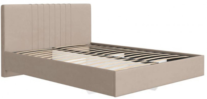 Кровать с латами Соло 180*200, Светло-бежевый