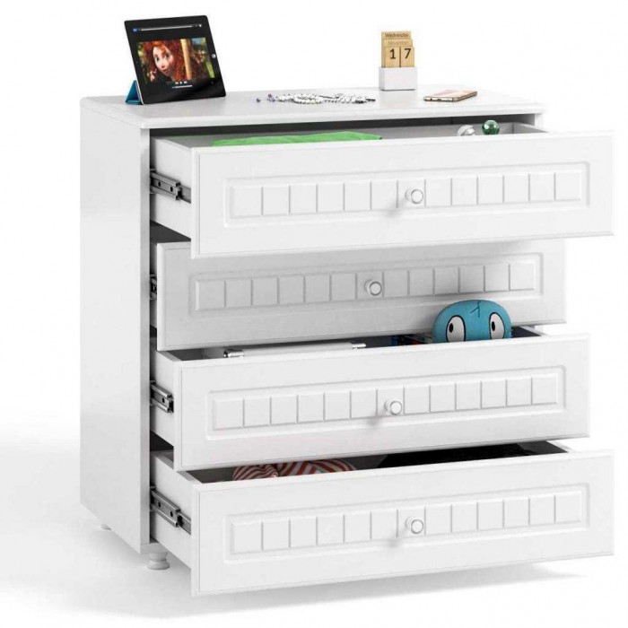 Комод Монако МН-6 белое дерево