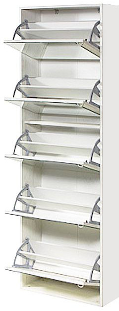 Обувница Комфорт К-5S с зеркалом Дуб Крафт табачный