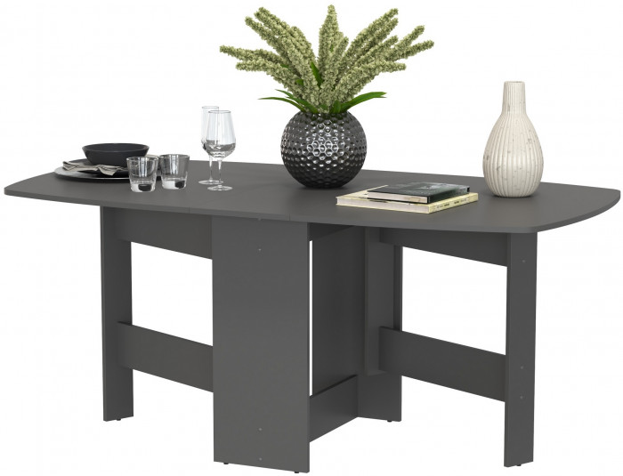 Стол-книжка раскладной 1-65М1граф, графит