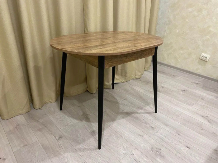 Обеденная группа Стиль-1 / Стул Х 4 шт. / Дуб Веллингтон/черный / бид 43