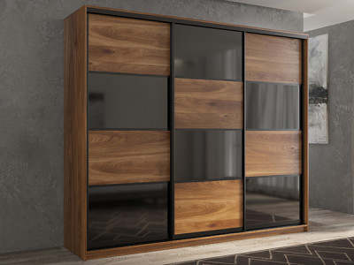 Шкаф-купе Кааппи 13 Кастелло Бренди 210х60х230 см